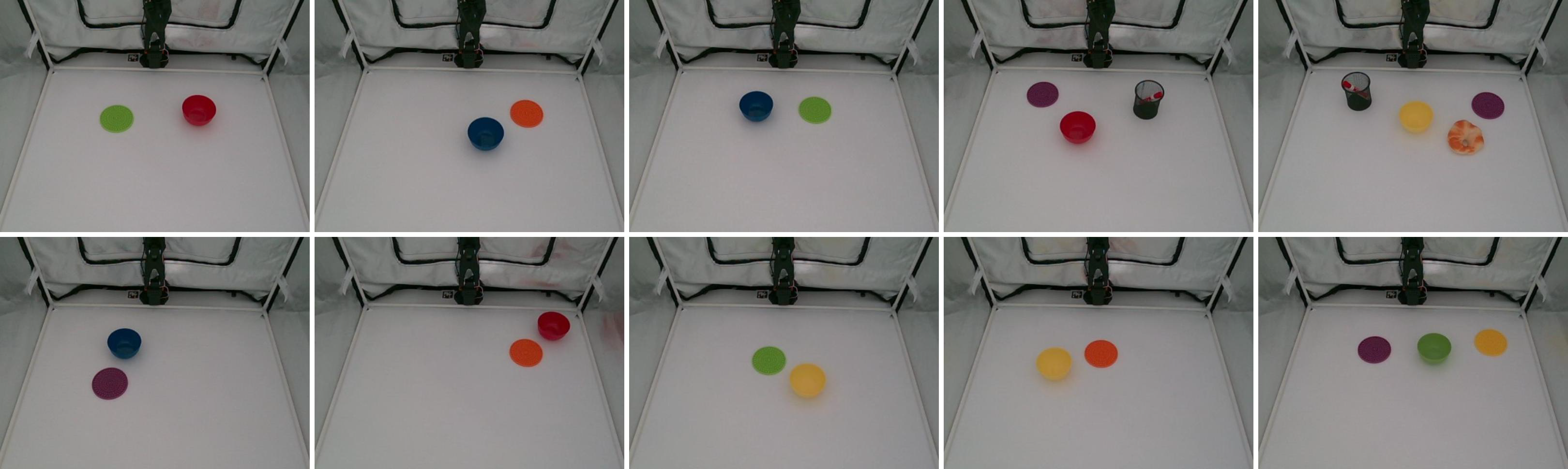 Reference scenes for Put bowl on coaster