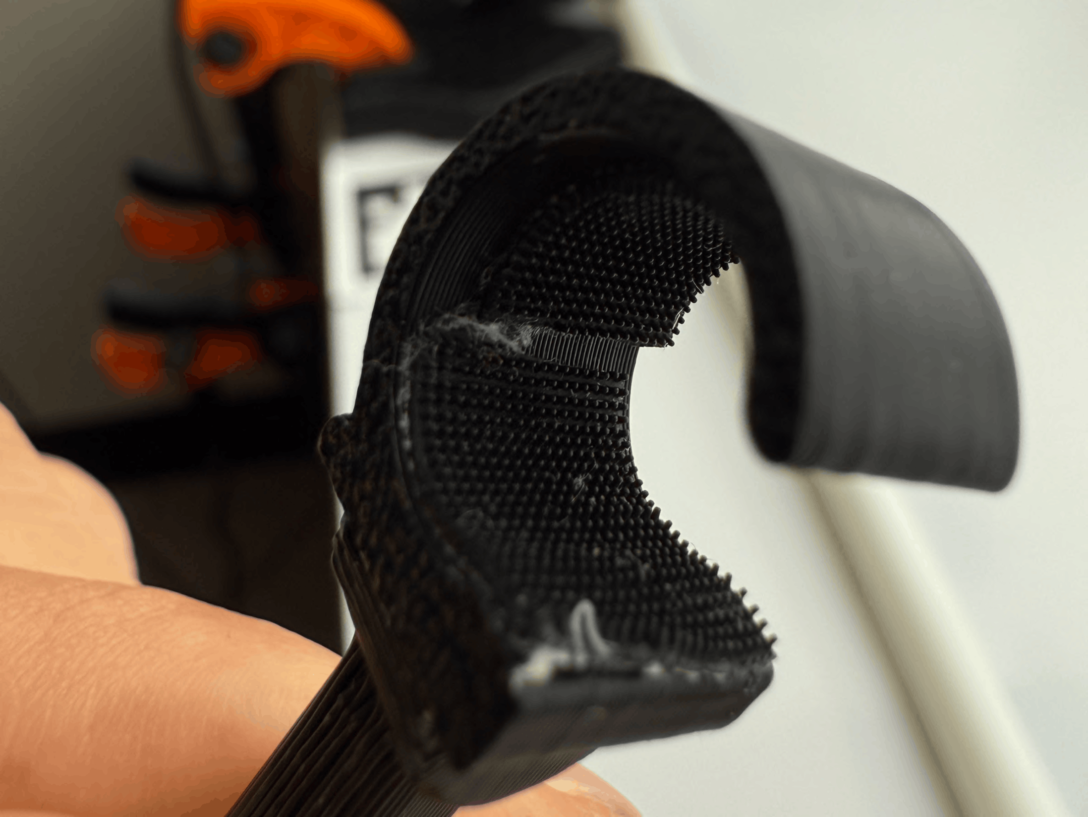 Rubber grip tape